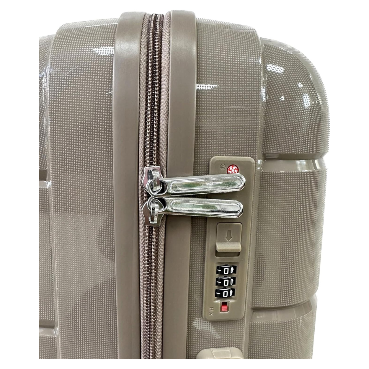 Set of 4 Suitcases – Cabin Suitcase | Medium Suitcase | Large Suitcase | Vanity – Polypropylene