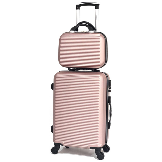 Set 6 Valises – Valise Cabine | Valise Moyenne | Valise Grande | 2x Vanity – ABS