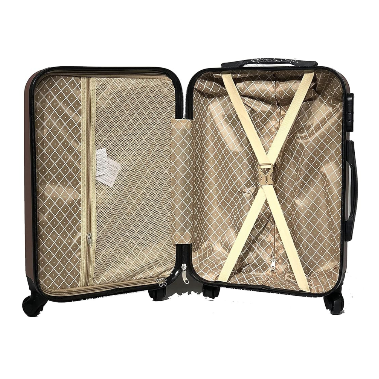 Set 2 Cabin Suitcases – ABS