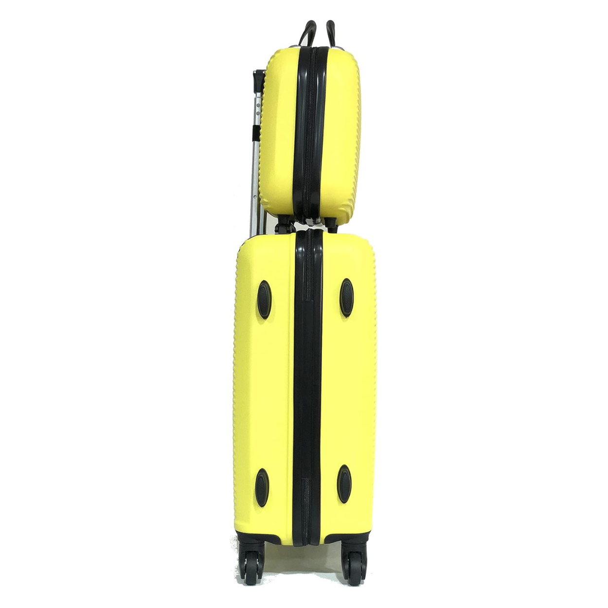 Valise Cabine avec Vanity Week-end | Bagage Cabine | 55x35x25 | Jaune