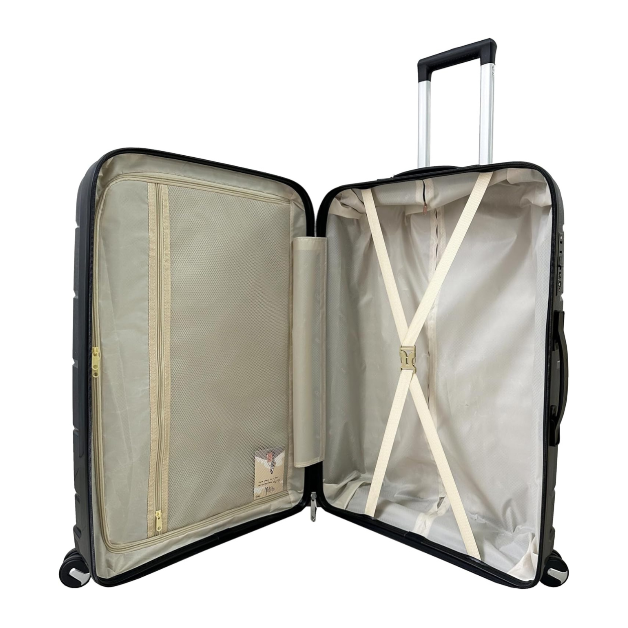 Set 4 Valises – Valise Cabine | Valise Moyenne | Valise Grande | Vanity – Polypropylène