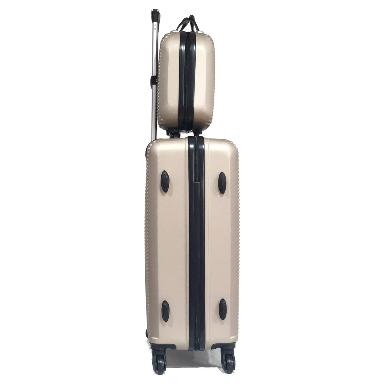 Set 5 Suitcases – Cabin Suitcase | Medium Suitcase | Large Suitcase | 2x Vanity – ABS