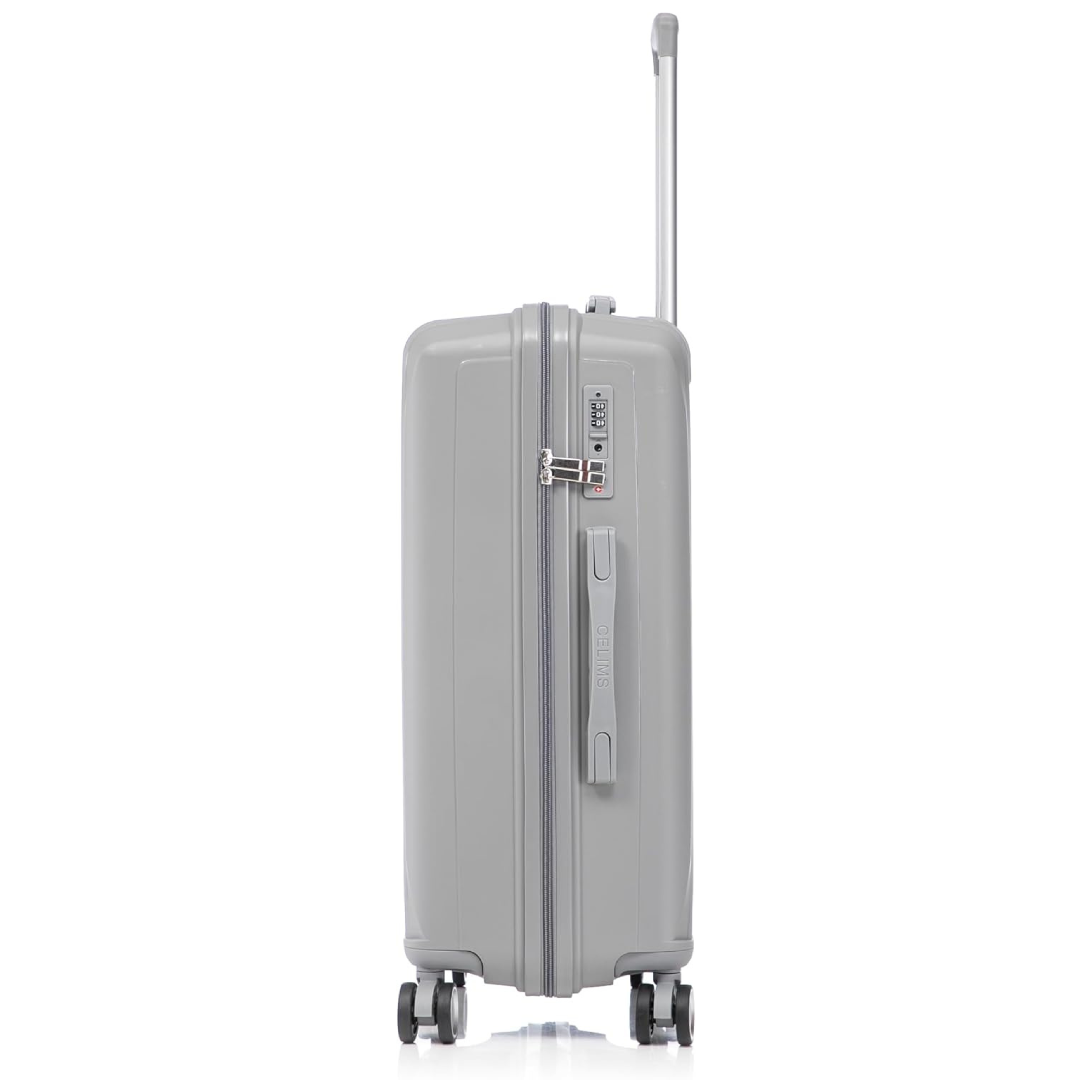 Valise Cabine Polypropylène | valise en polypropylène | 55x40x20 | Gris