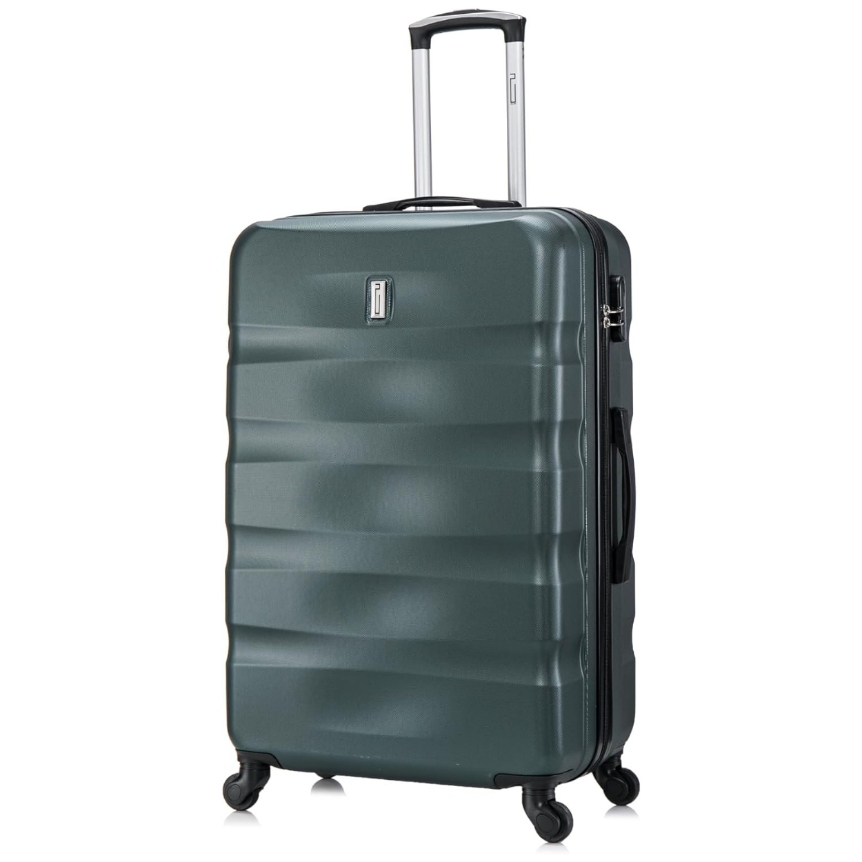 Set Valise 5 pièces AeroWave  | Valise Cabine | Valise Moyenne | Valise Grande | 2x Vanity – Vert