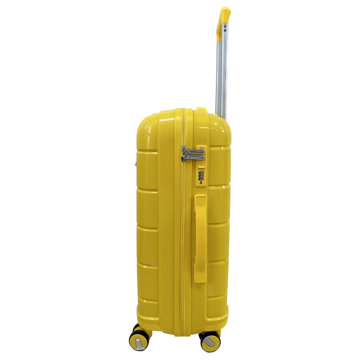 Valise Moyenne Polypropylène | Valise 20 kg | 65x40x25 | Jaune - Celims France