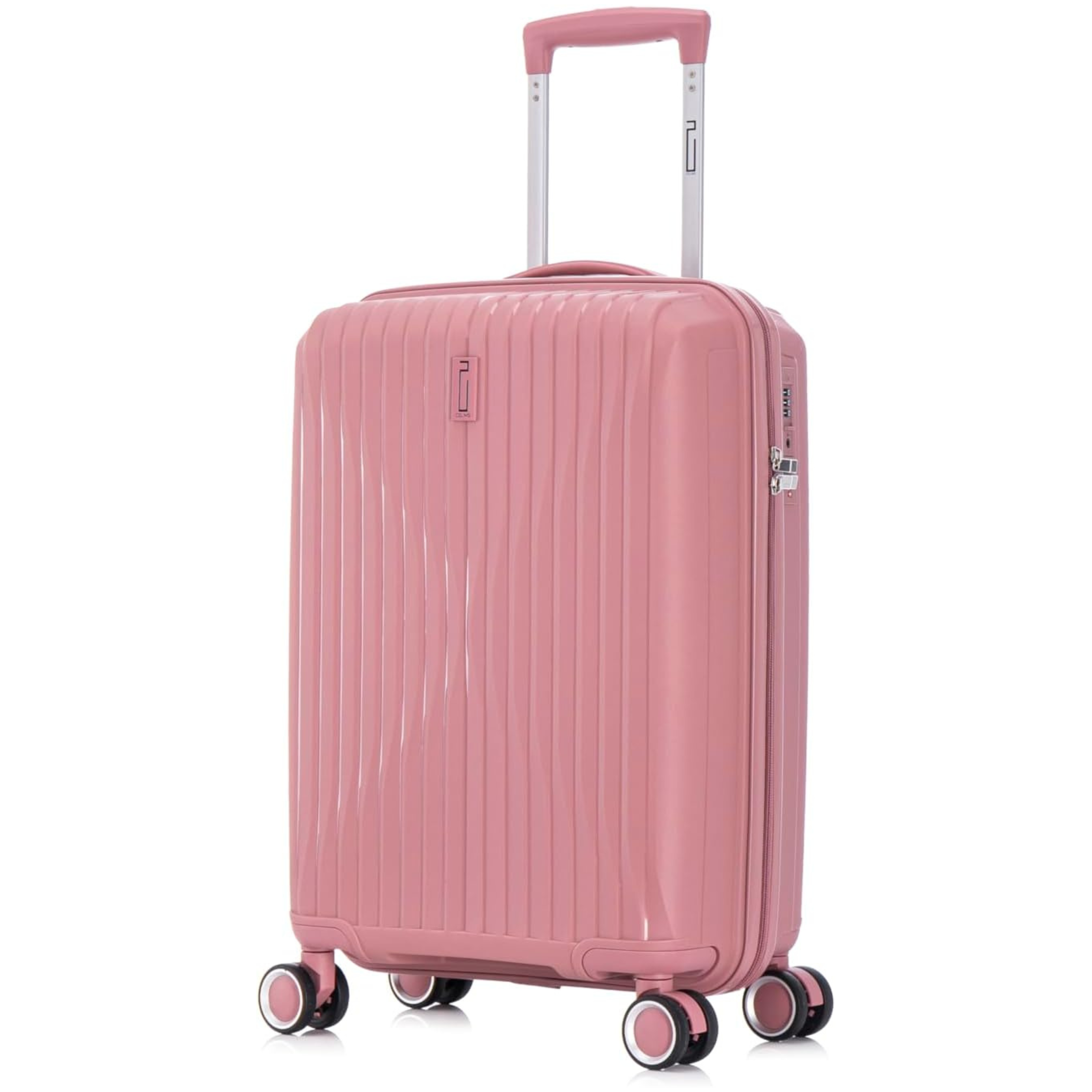 Valise Cabine Polypropylène | valise en polypropylène | 55x40x20 | Rose