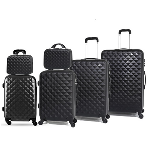 Set 6 Valises – Valise Cabine | Valise Moyenne | Valise Grande | 2x Vanity – ABS