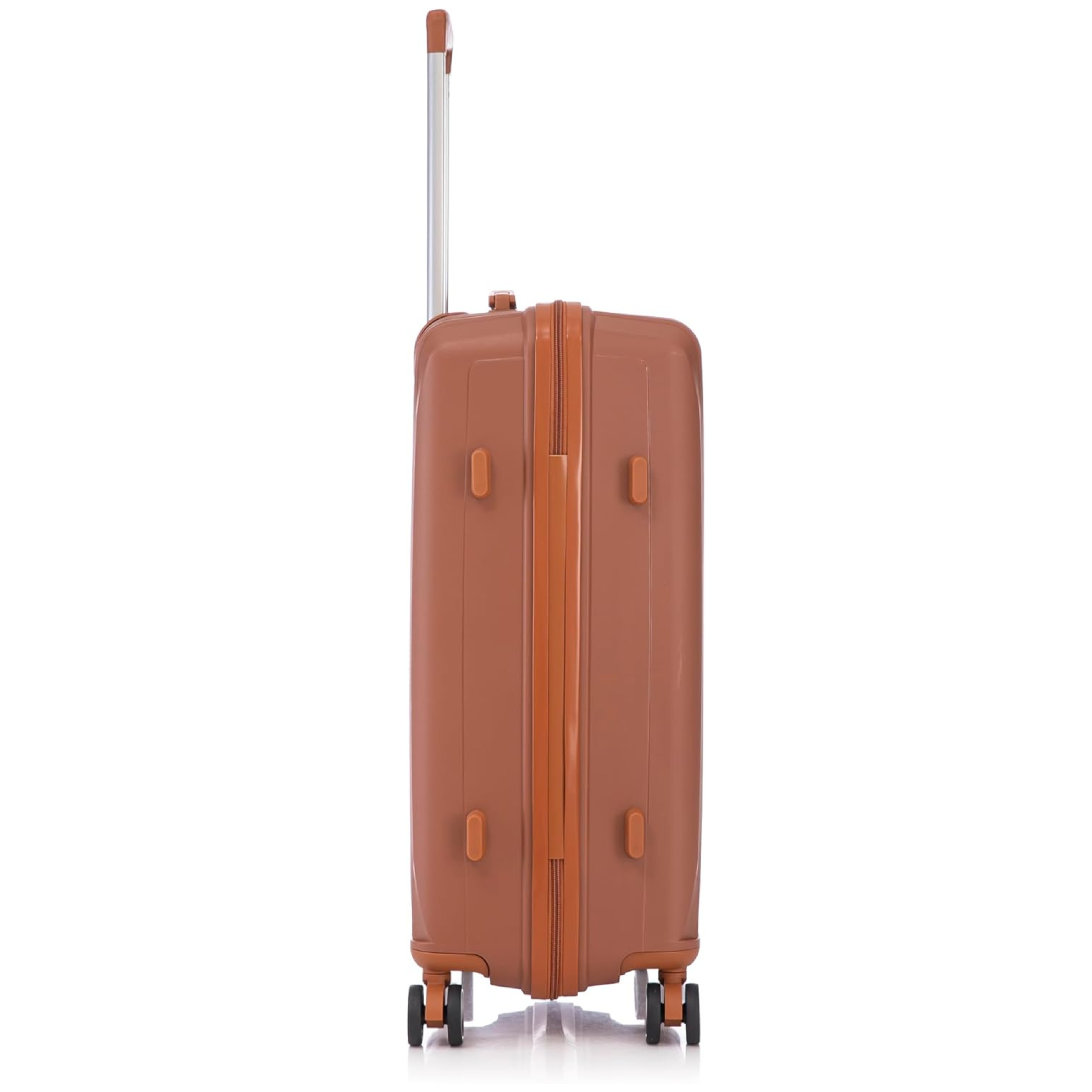 Maleta grande de polipropileno | Equipaje facturado de 23 kg | 75x45x28 | Rojo