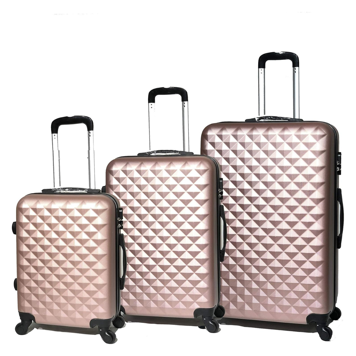 Set 3 Valises – Valise Cabine | Valise Moyenne | Valise Grande – ABS