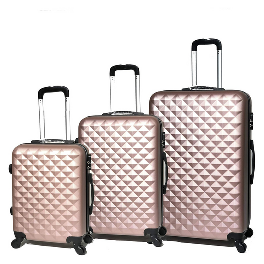 Set 3 Valises – Valise Cabine | Valise Moyenne | Valise Grande – ABS