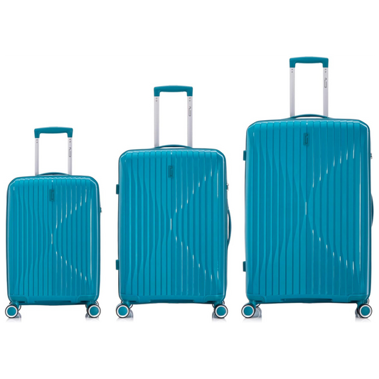 Set 3 Valises – Valise Cabine | Valise Moyenne | Valise Grande – Polypropylène