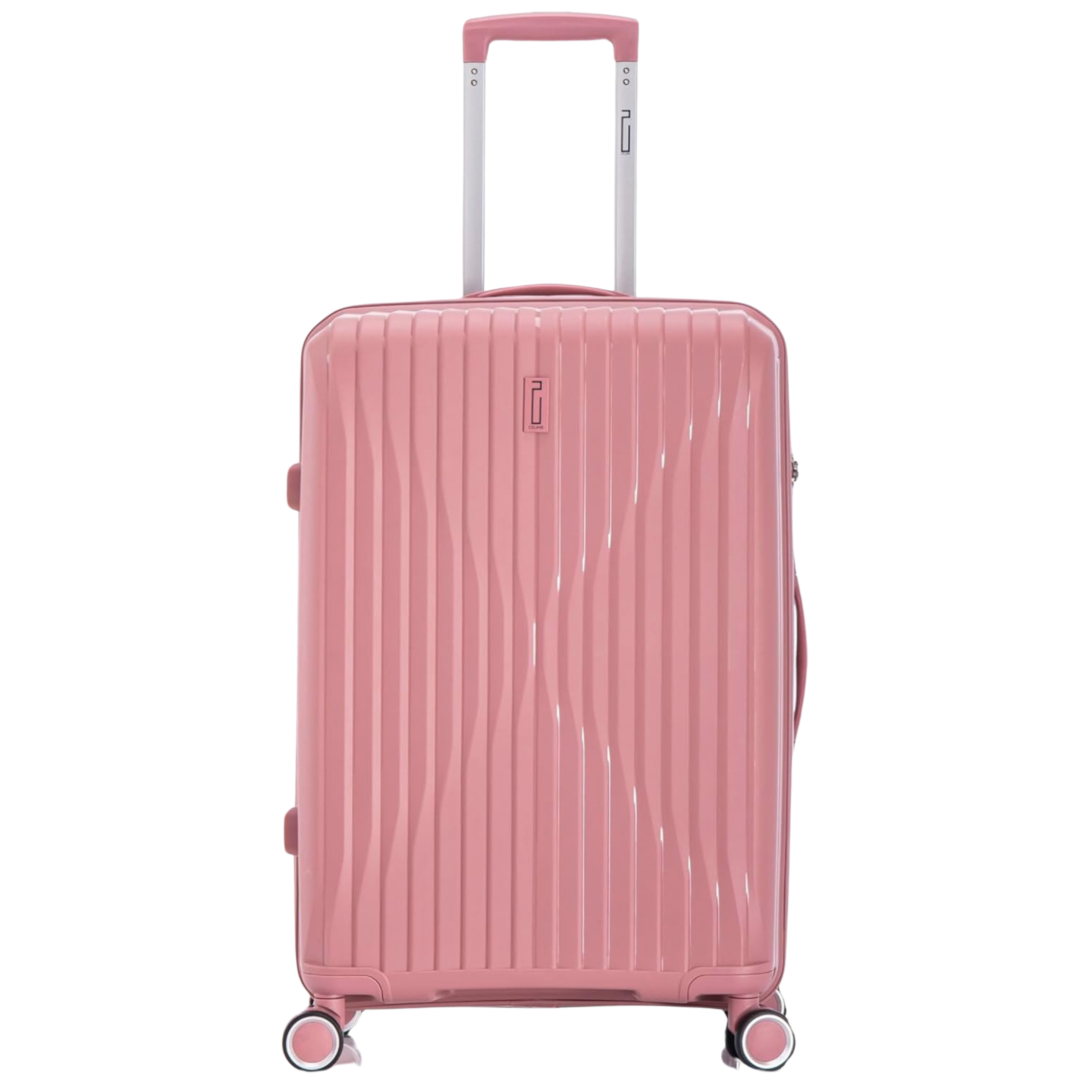 Medium Polypropylene Suitcase | 20 kg Suitcase | 65x40x25 cm | Rose