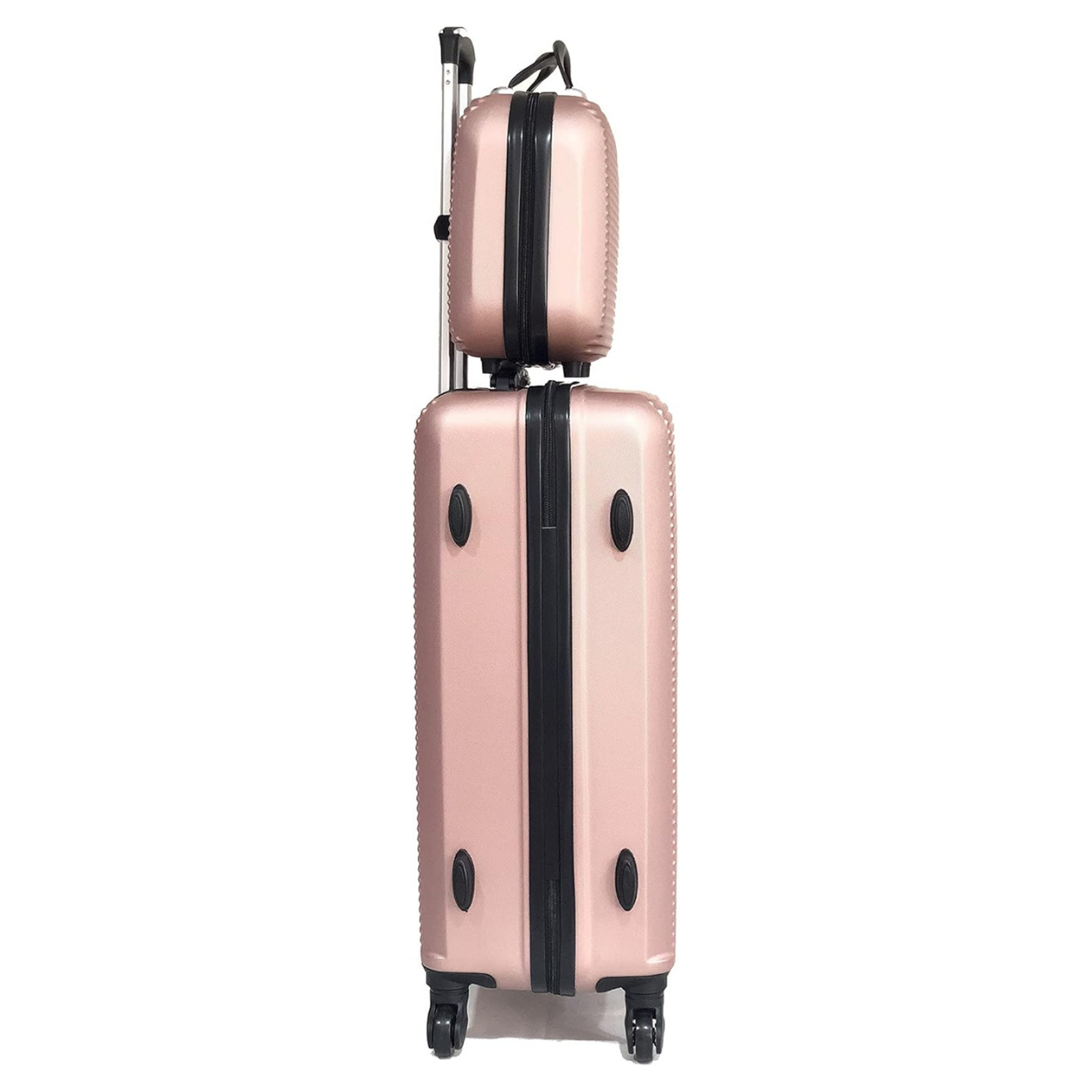 Valise Moyenne Avec Vanity Week-end | Valise 20 kg | 65x40x25 | Rose Gold