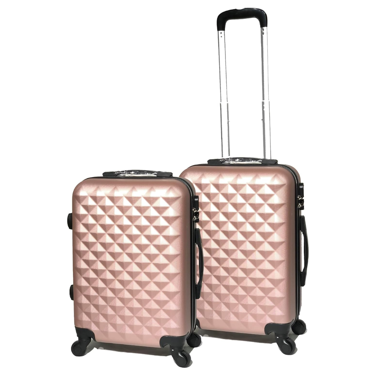 Set 2 Cabin Suitcases – ABS