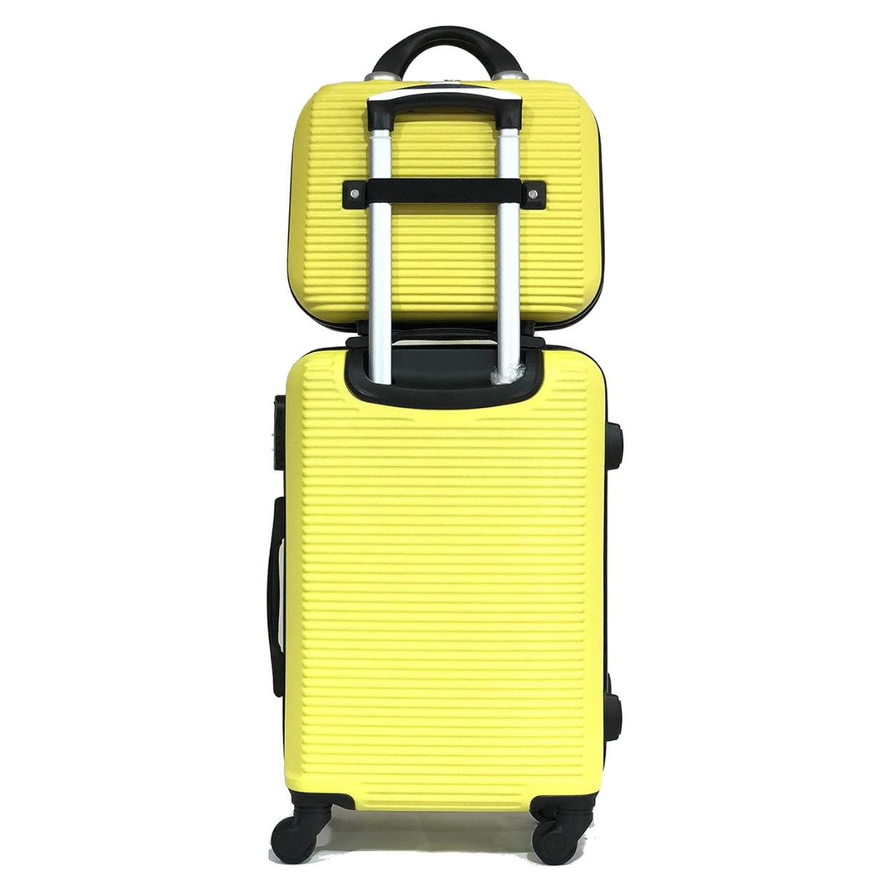 Valise Cabine avec Vanity Week-end | Bagage Cabine | 55x35x25 | Jaune