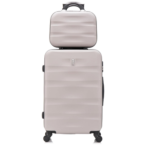 Set 5 Valises - Valise Cabine | Valise Moyenne | Valise Grande | 2x Vanity – ABS