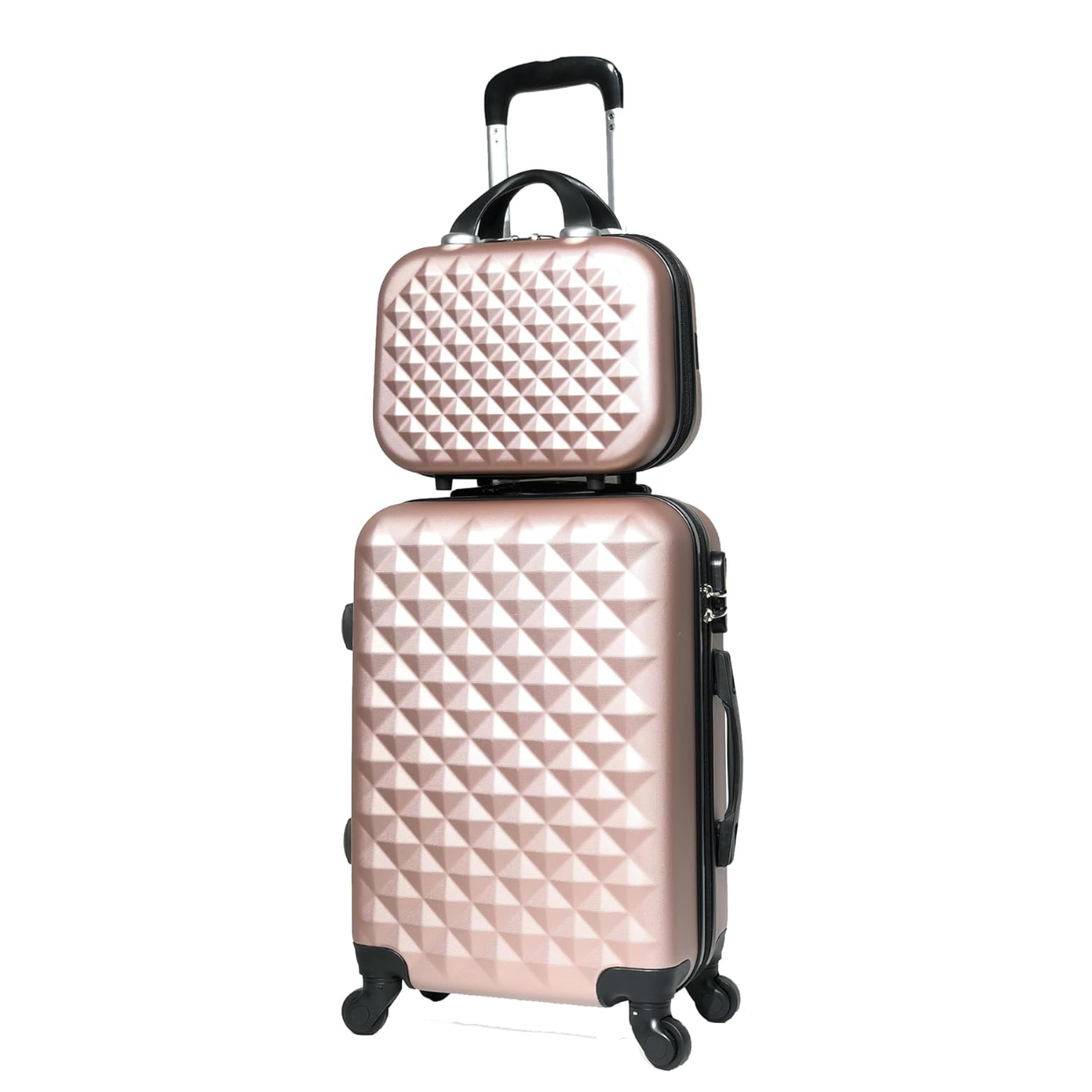 Set 6 Valises – Valise Cabine | Valise Moyenne | Valise Grande | 2x Vanity – ABS