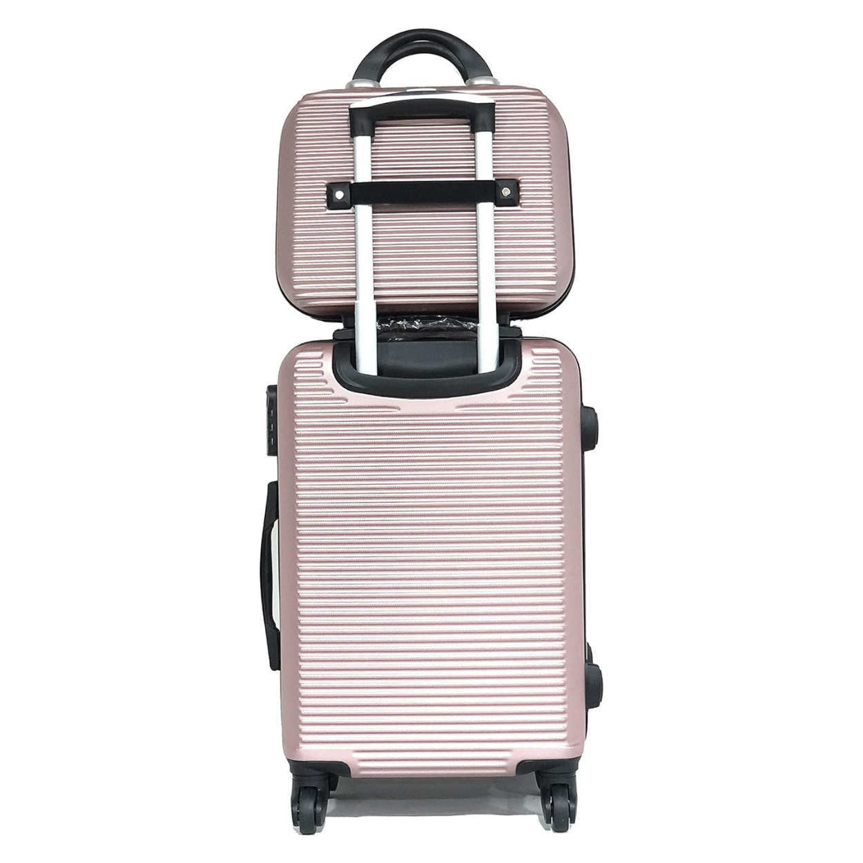 Valise Cabine avec Vanity Week-end | Bagage Cabine | 55x35x25 | Rose Gold