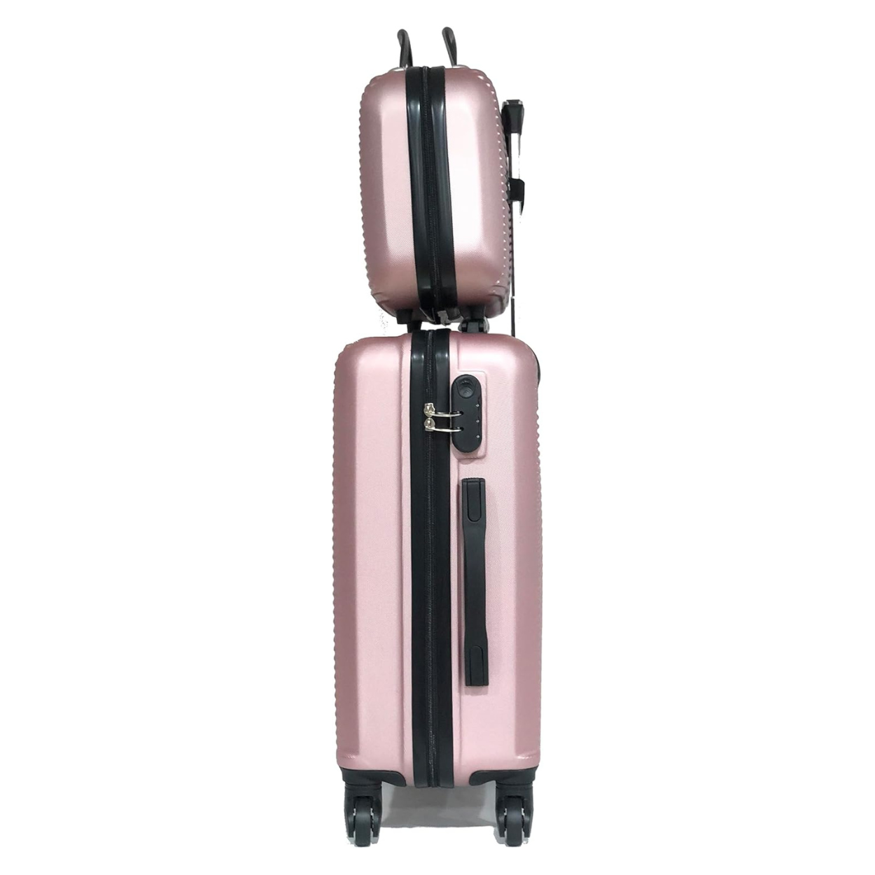 Valise Cabine avec Vanity Week-end | Bagage Cabine | 55x35x25 | Rose Gold