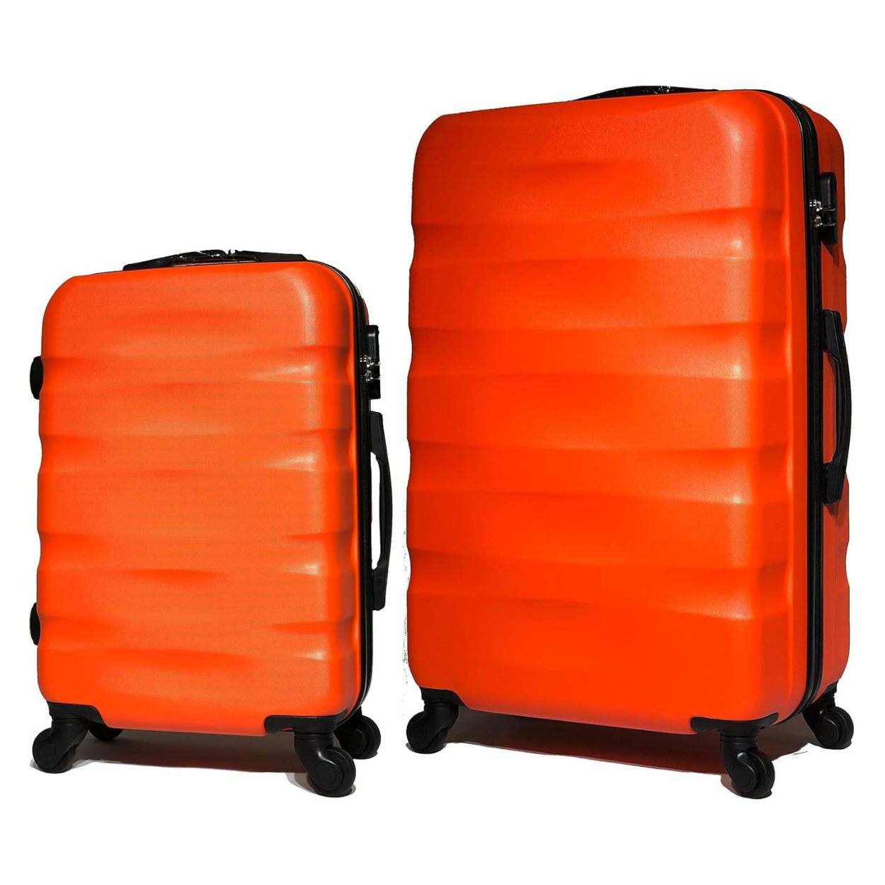 Set 2 Suitcases – Cabin Suitcase | Large Suitcase – ABS