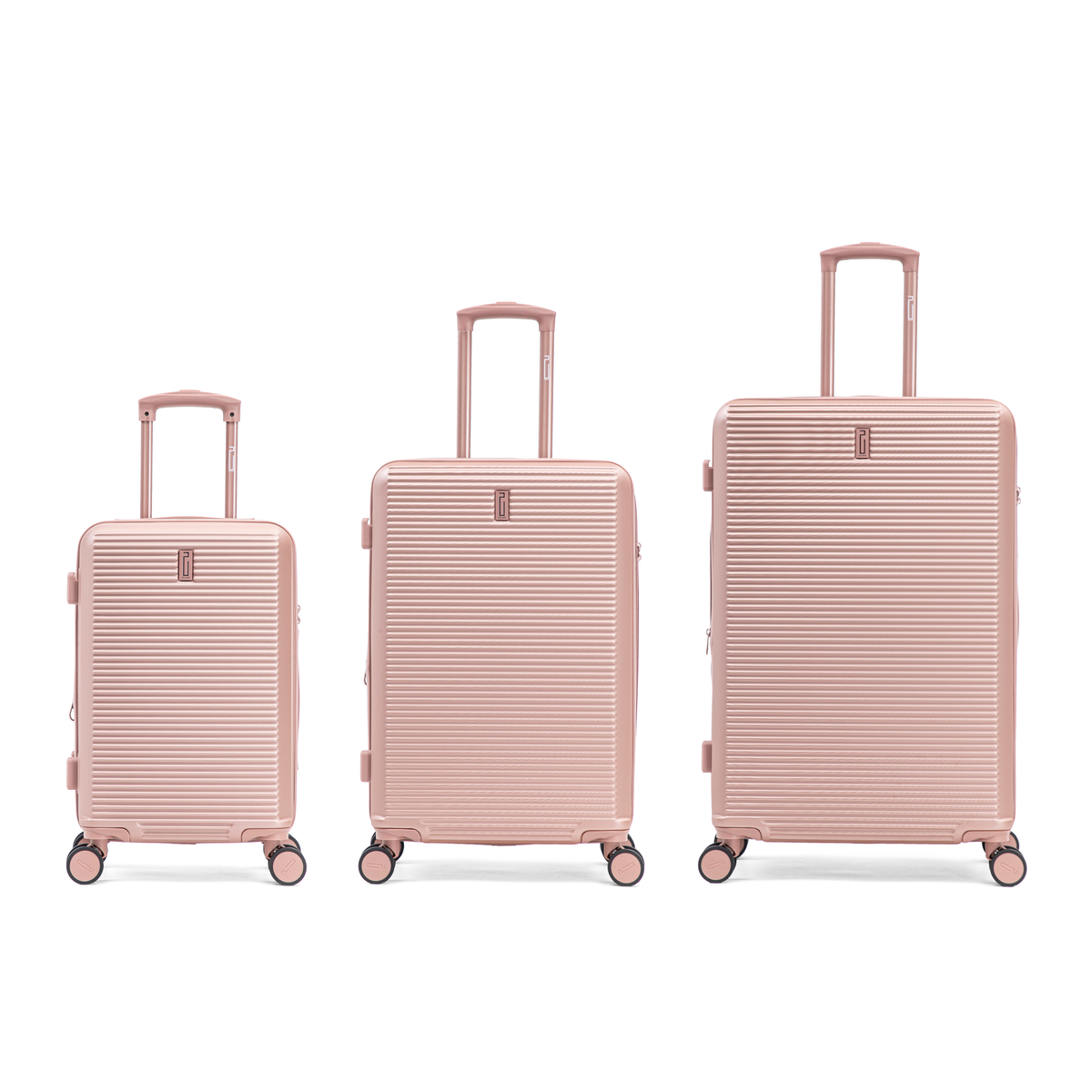 Juego de 3 Maletas Linea Premium de ABS Expandible – XL 75 cm, L 65 cm y S 55 cm