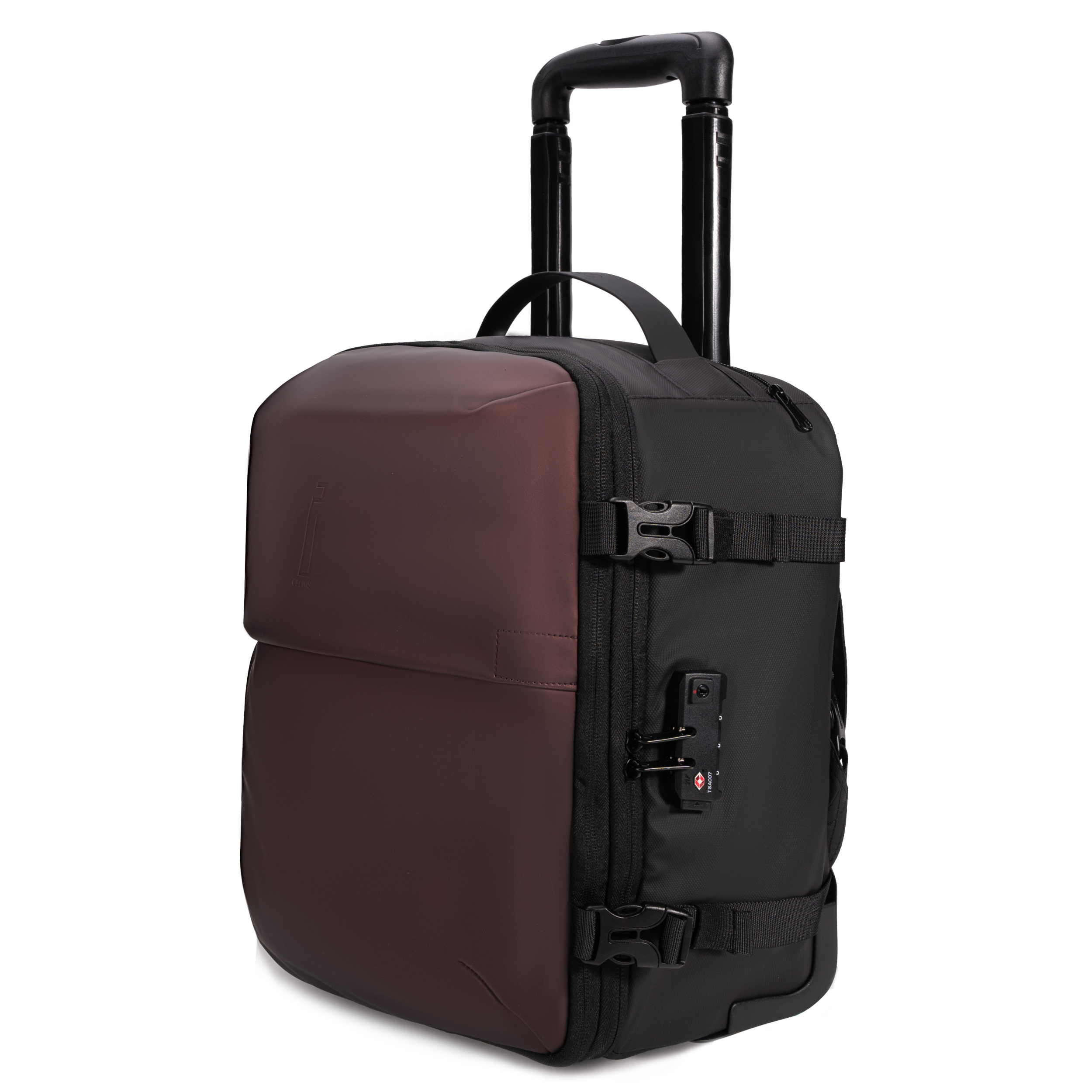 AirPlus Trolley – Sac à Dos Sous Vide 40x30x20 CELIMS avec Roues - Bagage à Main - Imperméable - Compartiment Ordinateur Amovible