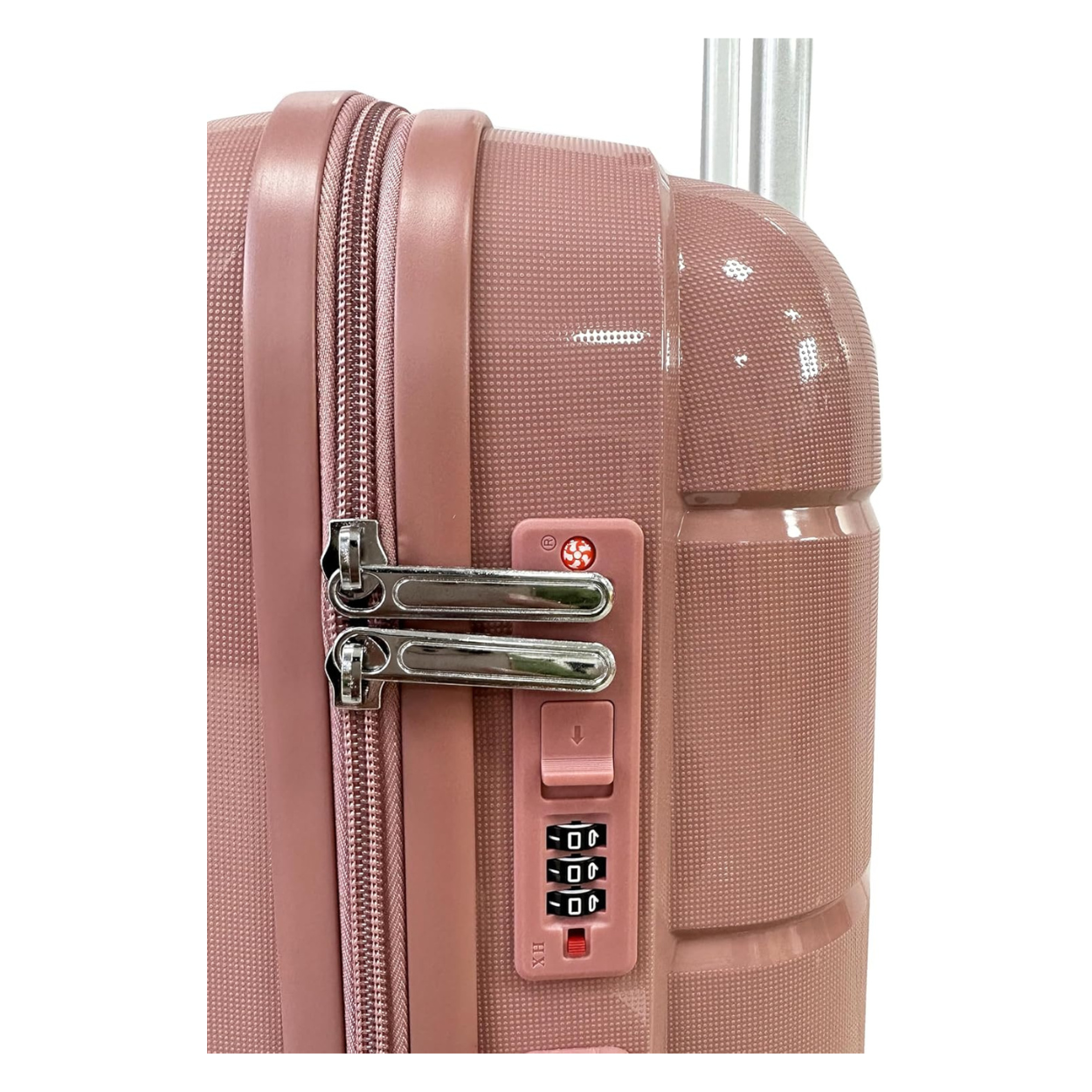 Valise Cabine Polypropylène | Bagage Cabine | 55x40x20 | Rose Gold