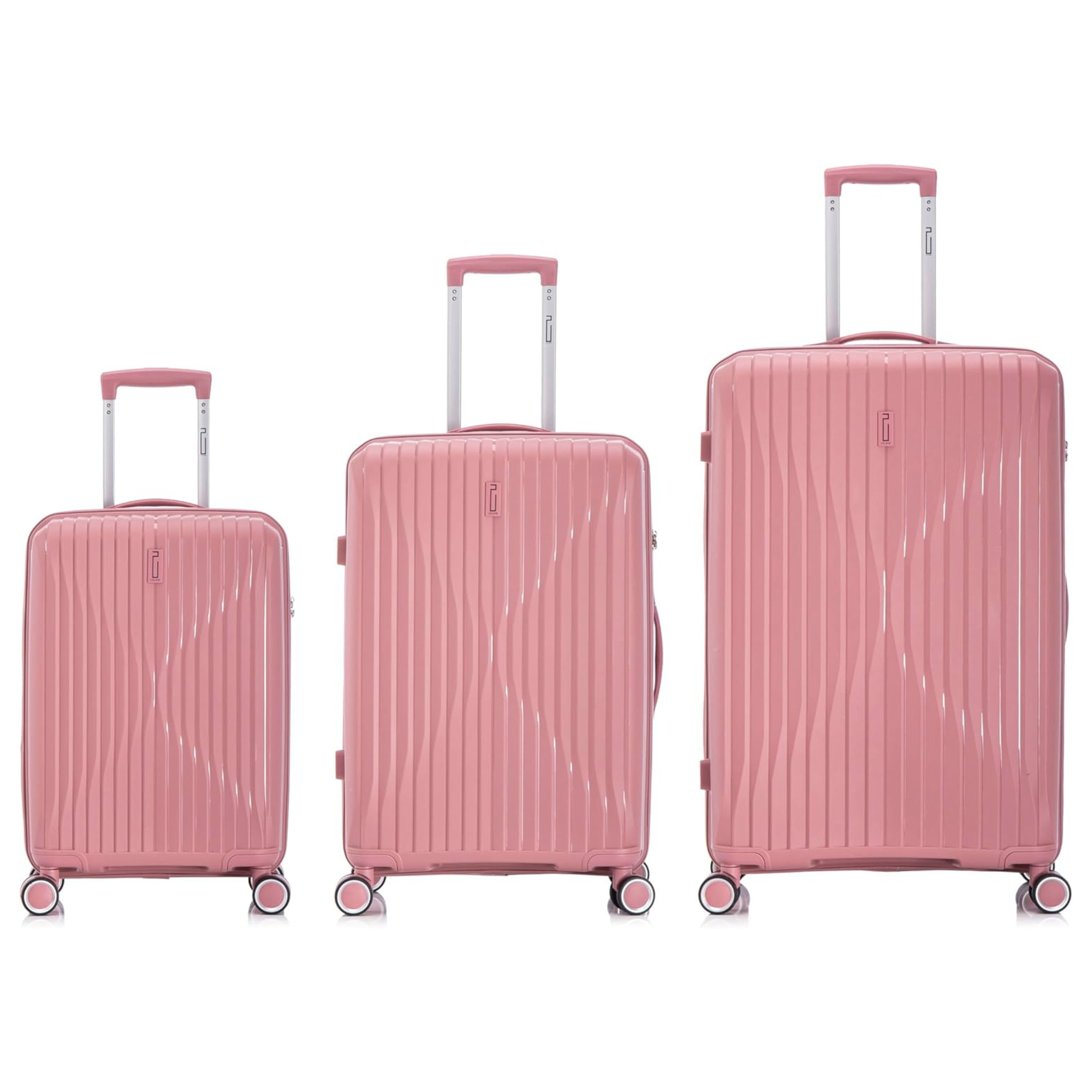 Set of 3 Suitcases – Cabin Suitcase | Medium Suitcase | Large Suitcase – Polypropylene