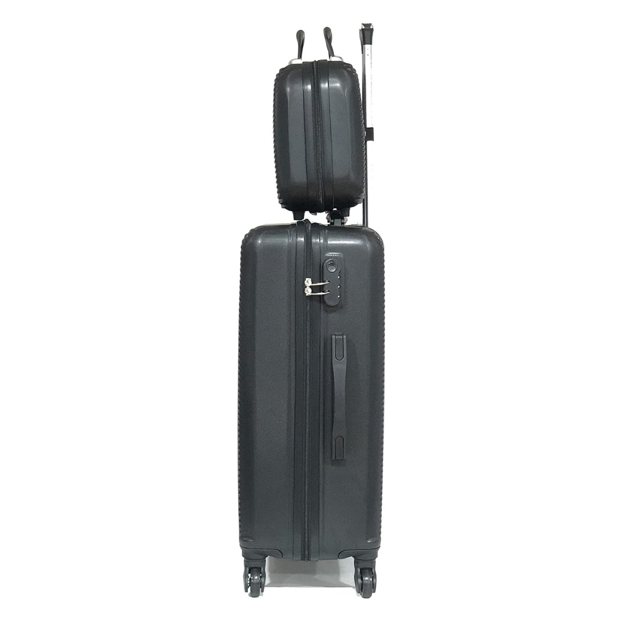 Set 5 Suitcases – Cabin Suitcase | Medium Suitcase | Large Suitcase | 2x Vanity – ABS