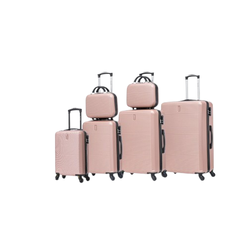 Set valises Week-End 6 pièces – 4 valises + 2 vanity