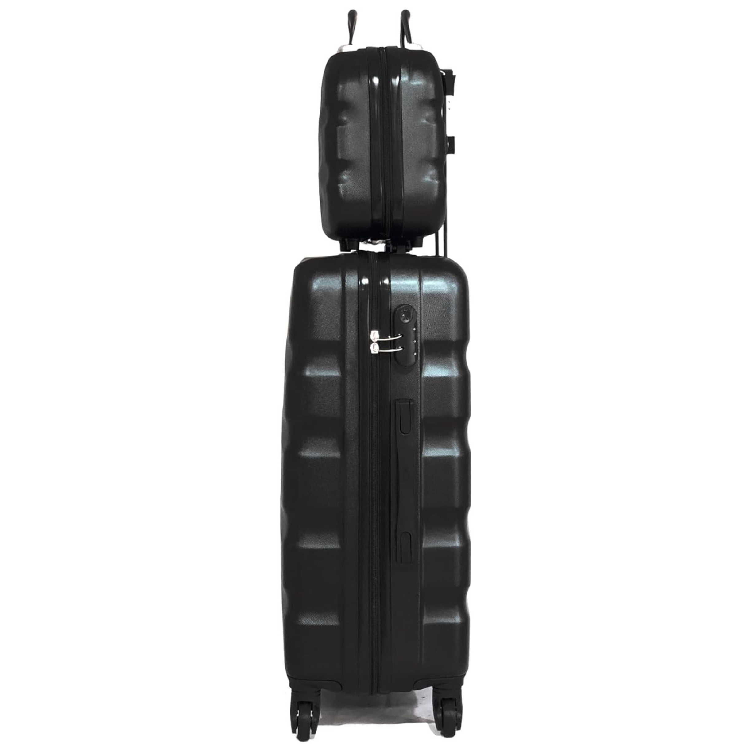 Valise Cabine avec Vanity AeroWave | Bagage Cabine | 55x35x25 | Noir - Celims France