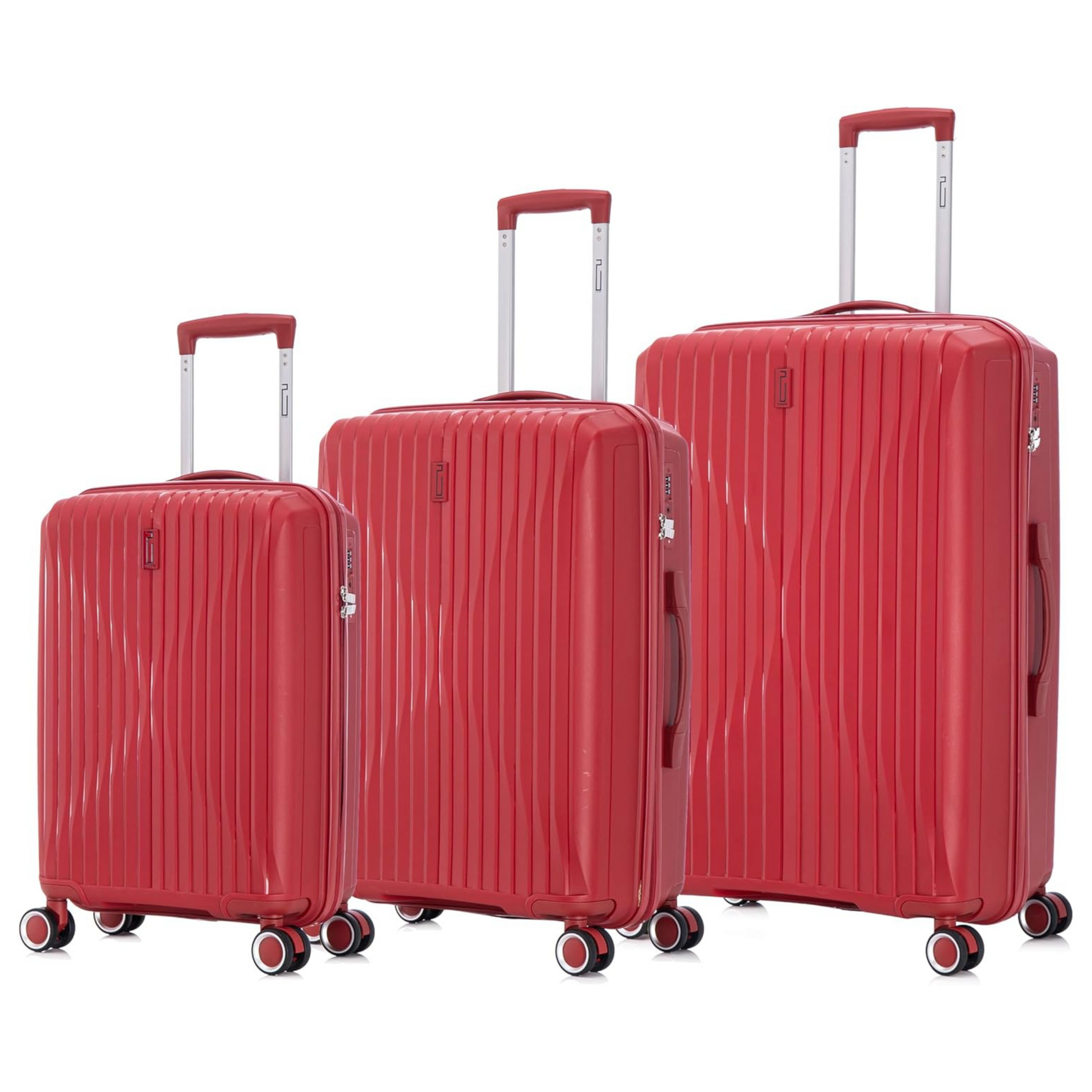 Set 3 Valises – Valise Cabine | Valise Moyenne | Valise Grande – Polypropylène