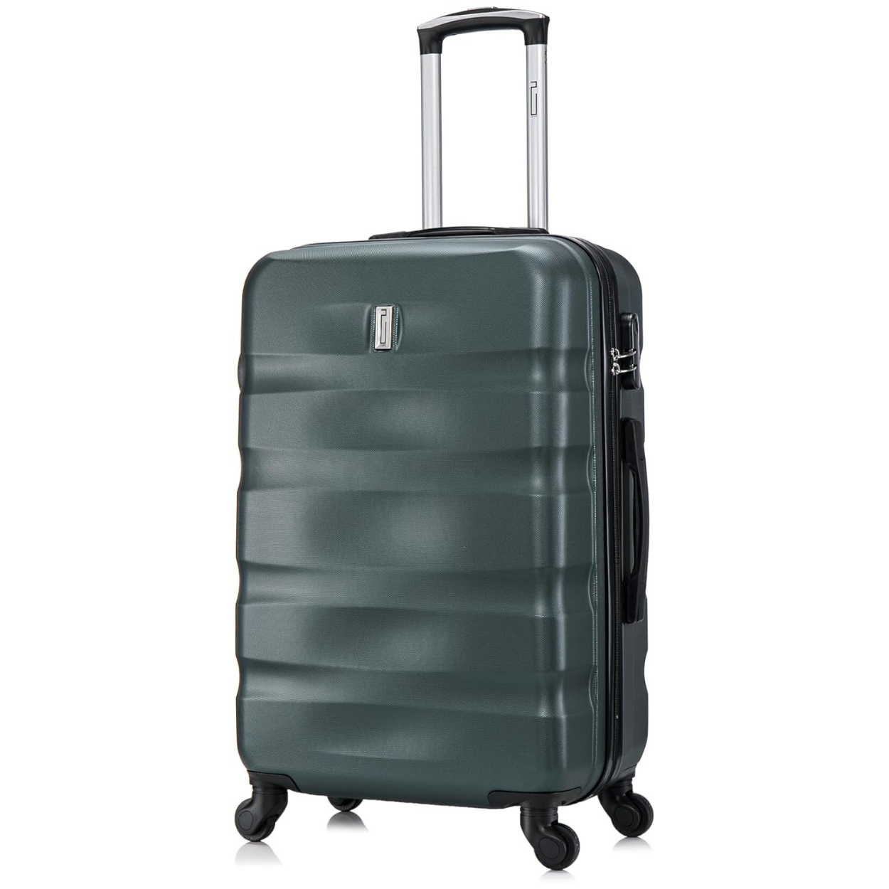 Set Valise 5 pièces AeroWave  | Valise Cabine | Valise Moyenne | Valise Grande | 2x Vanity – Vert