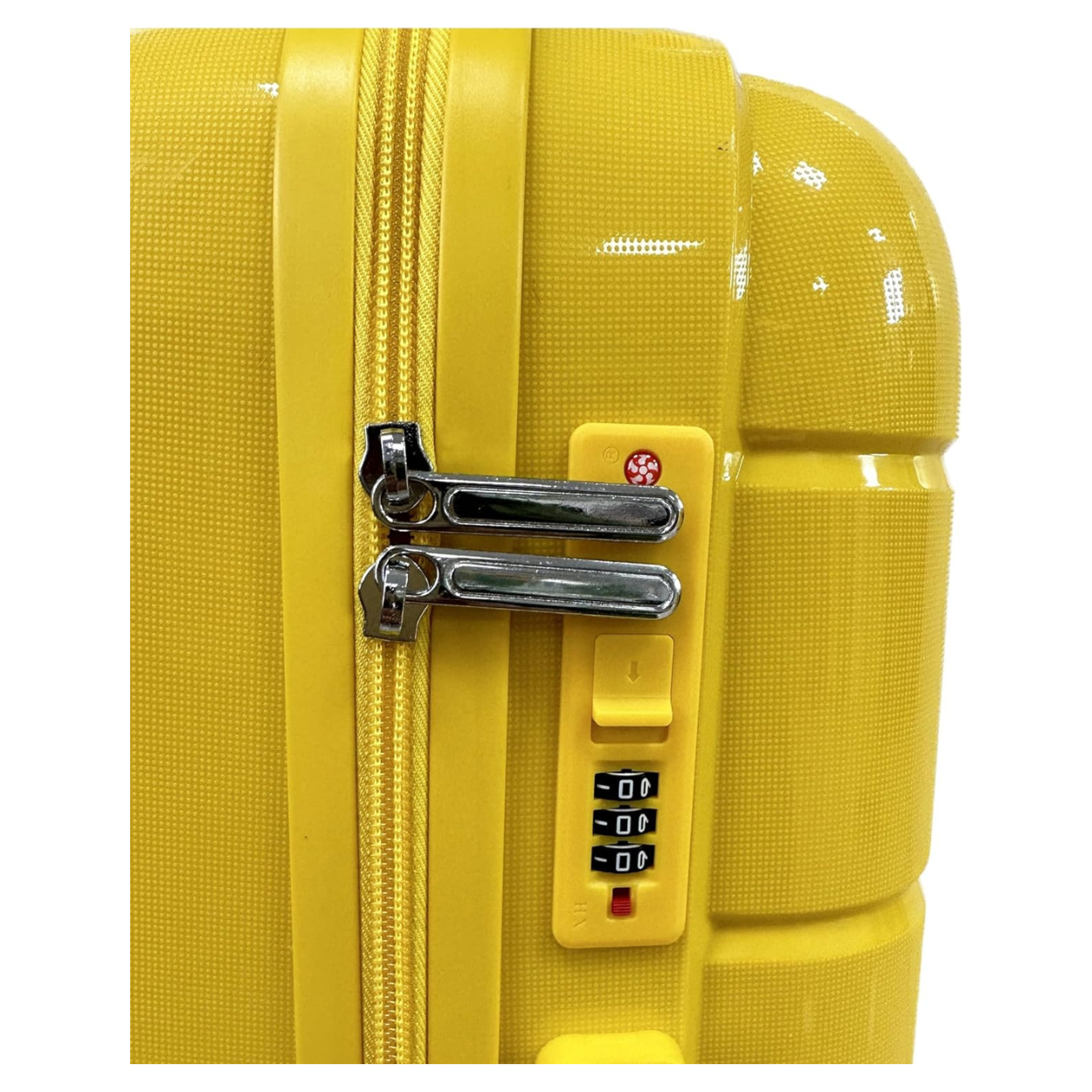 Valise Cabine Polypropylène | Bagage Cabine | 55x40x20 | Jaune