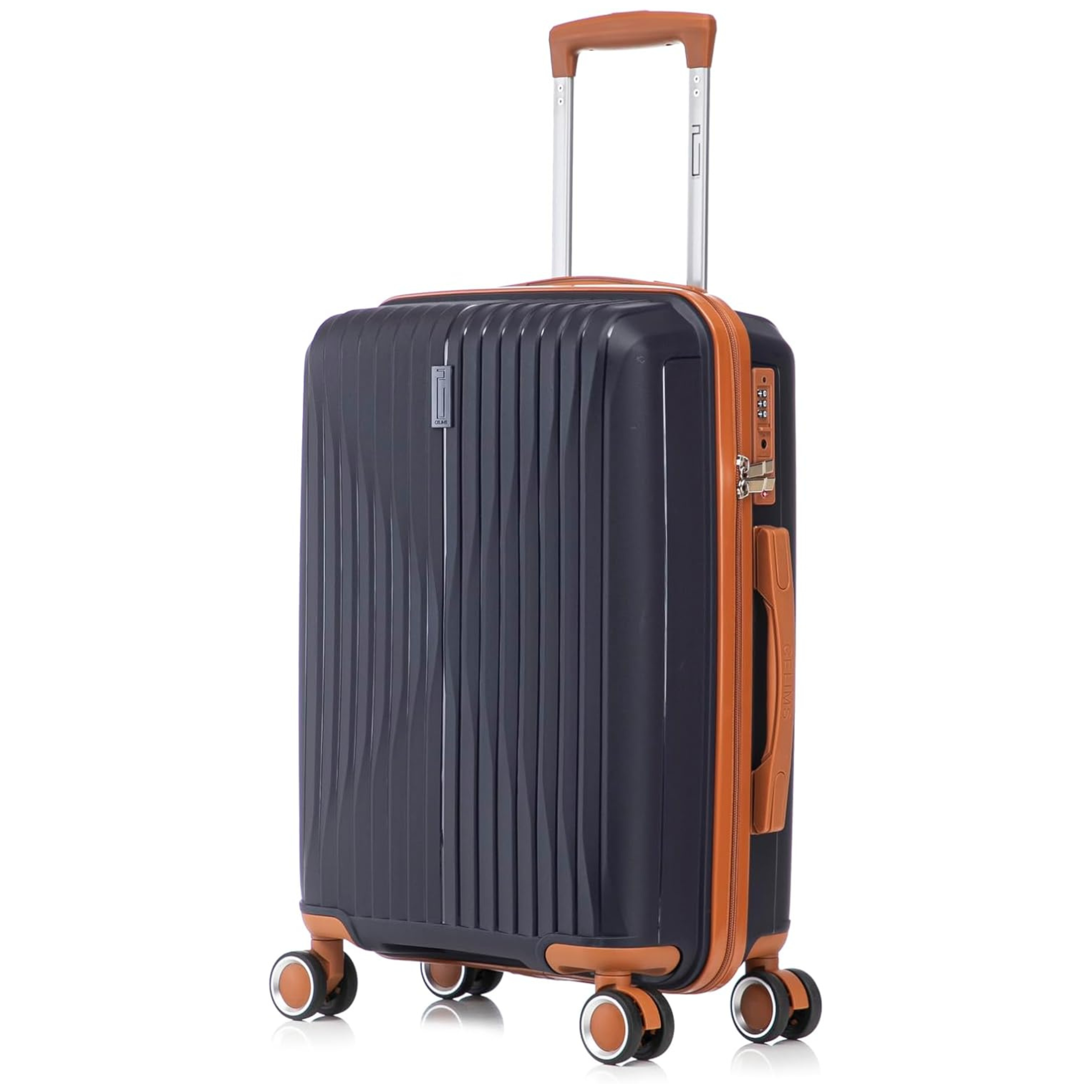 20” Carry-On Suitcase Polypropylene | Cabin Luggage | Blue