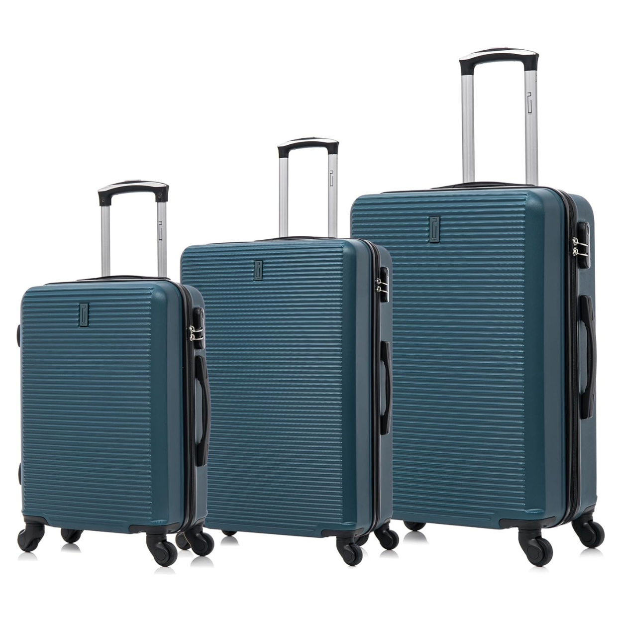 Set 3 Suitcases – Cabin Suitcase | Medium Suitcase | Large Suitcase – ABS