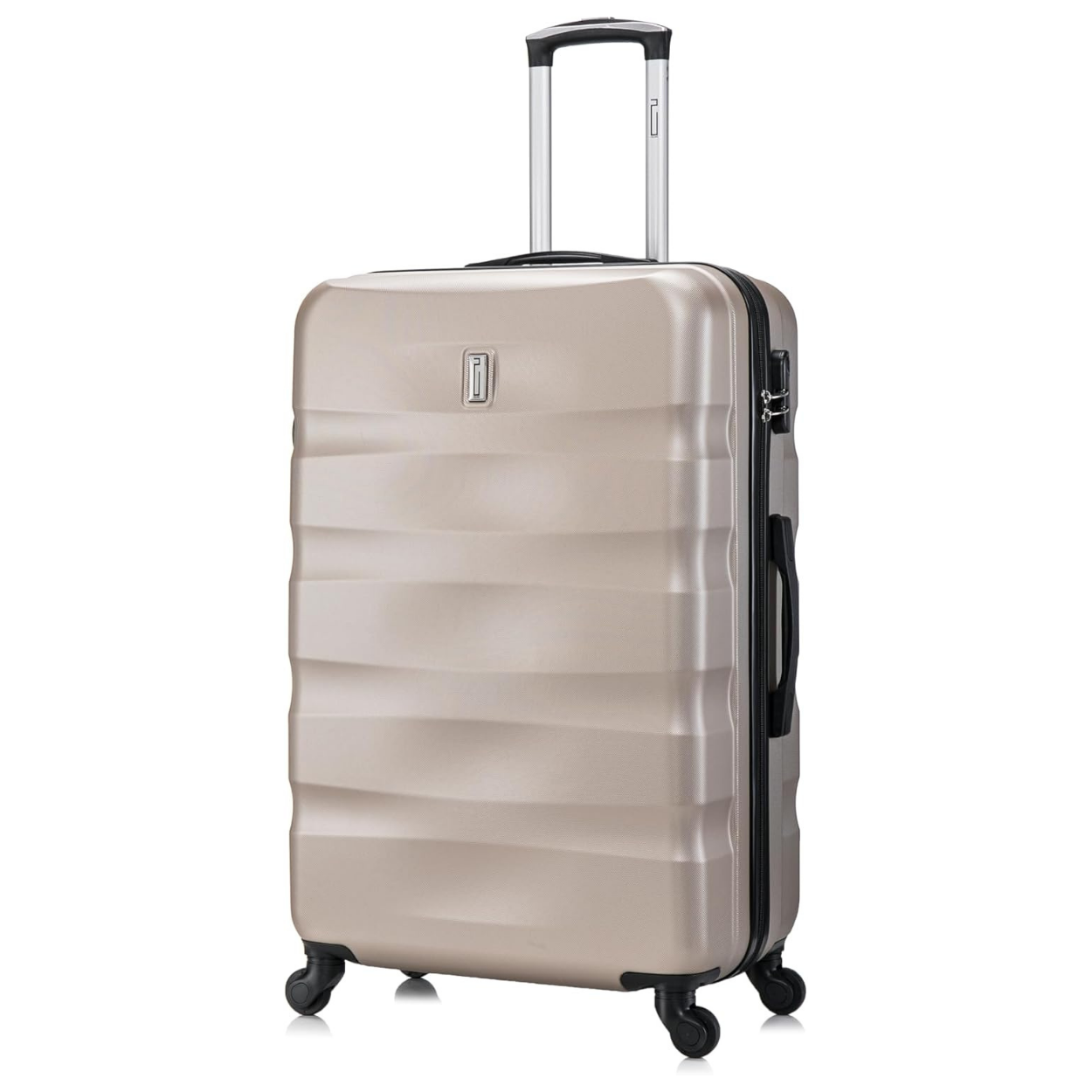 Set Valise 5 pièces AeroWave  | Valise Cabine | Valise Moyenne | Valise Grande | 2x Vanity – Champagne