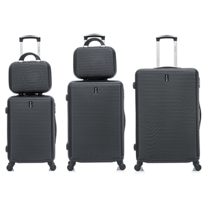 Set 5 Valises – Valise Cabine | Valise Moyenne | Valise Grande | 2x Vanity – ABS