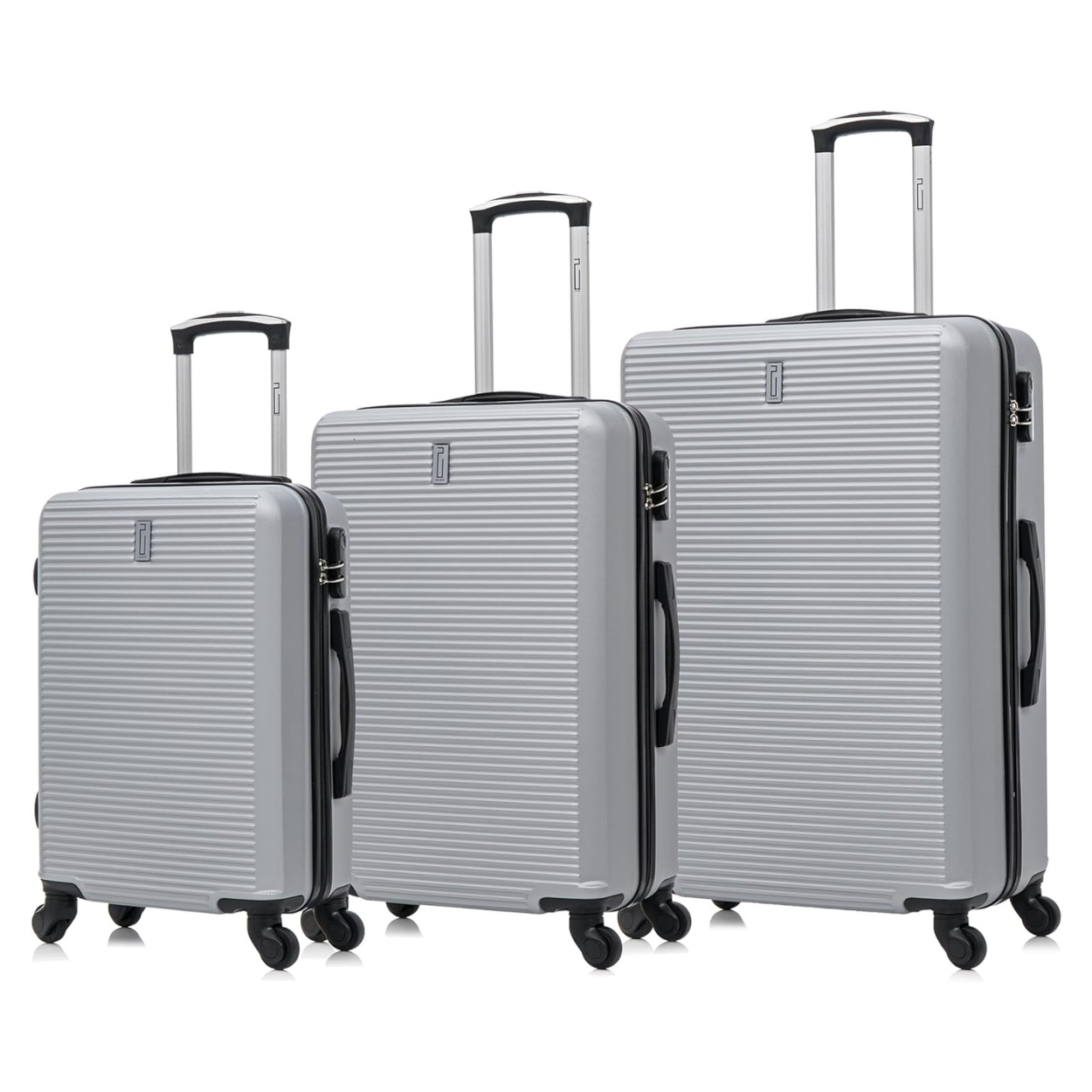 Set 3 Suitcases – Cabin Suitcase | Medium Suitcase | Large Suitcase – ABS