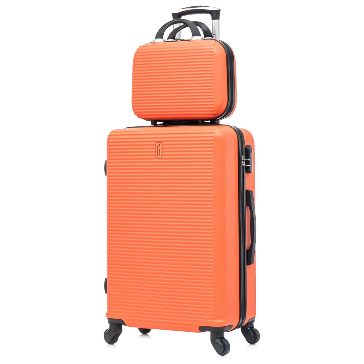 Valise Grande avec Vanity Week-end | Valise 23 kg | 75x45x28 | Orange