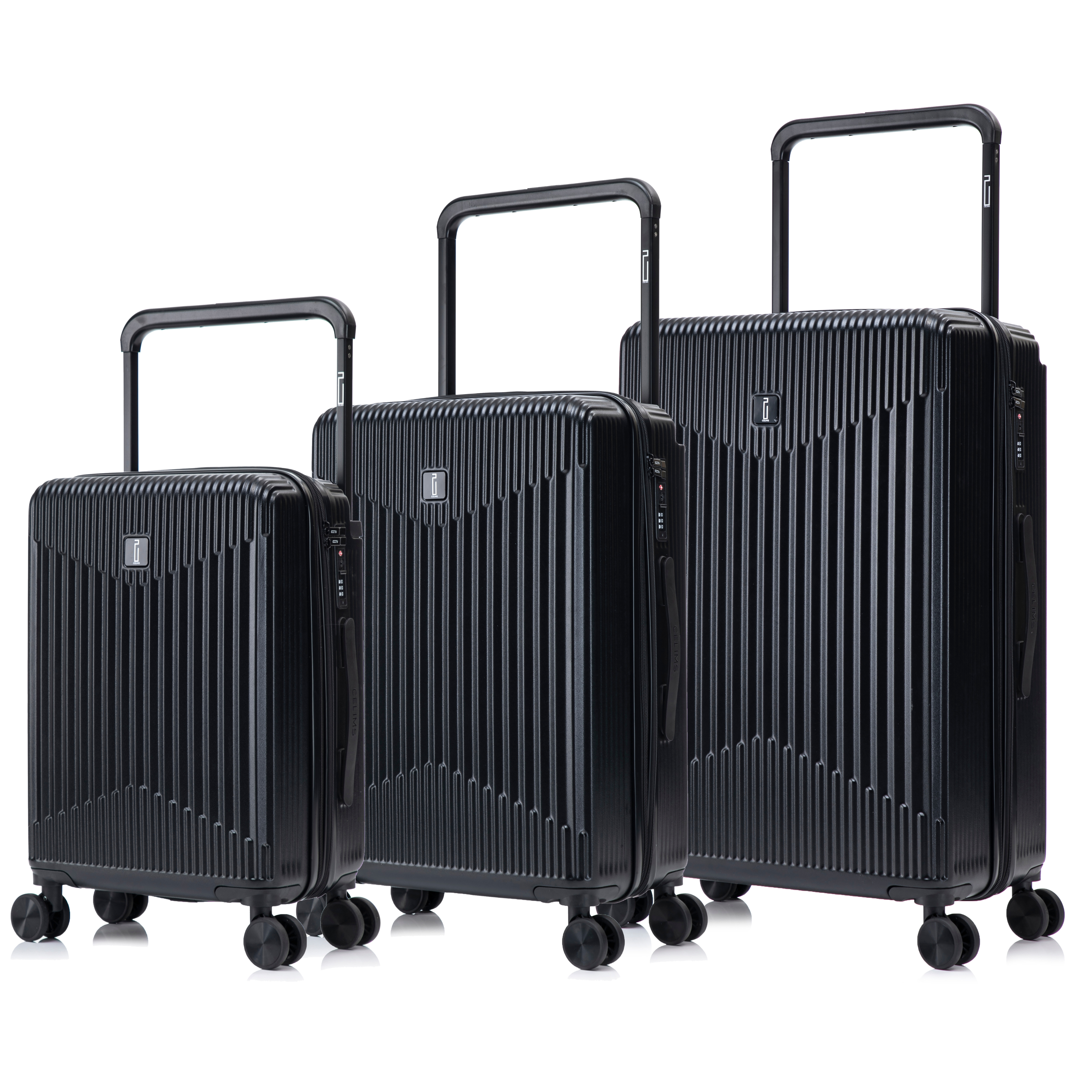 Set 3 Valises Wide Trolley – ABS Extensible (XL-75 cm) (L-65 cm) (S-56 cm)