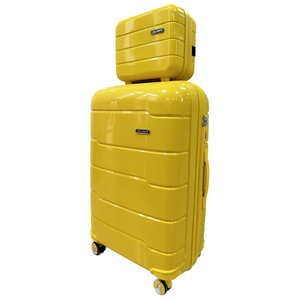 Set 4 Valises – Valise Cabine | Valise Moyenne | Valise Grande | Vanity – Polypropylène