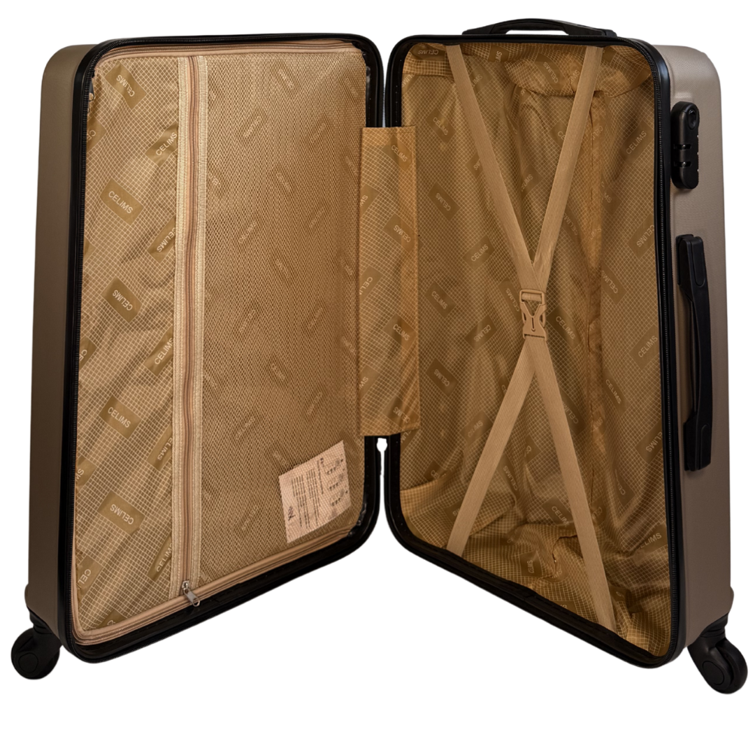 SET - Set de 2 Valises - ABS - Cabine S (55cm) - Soute L (65cm)