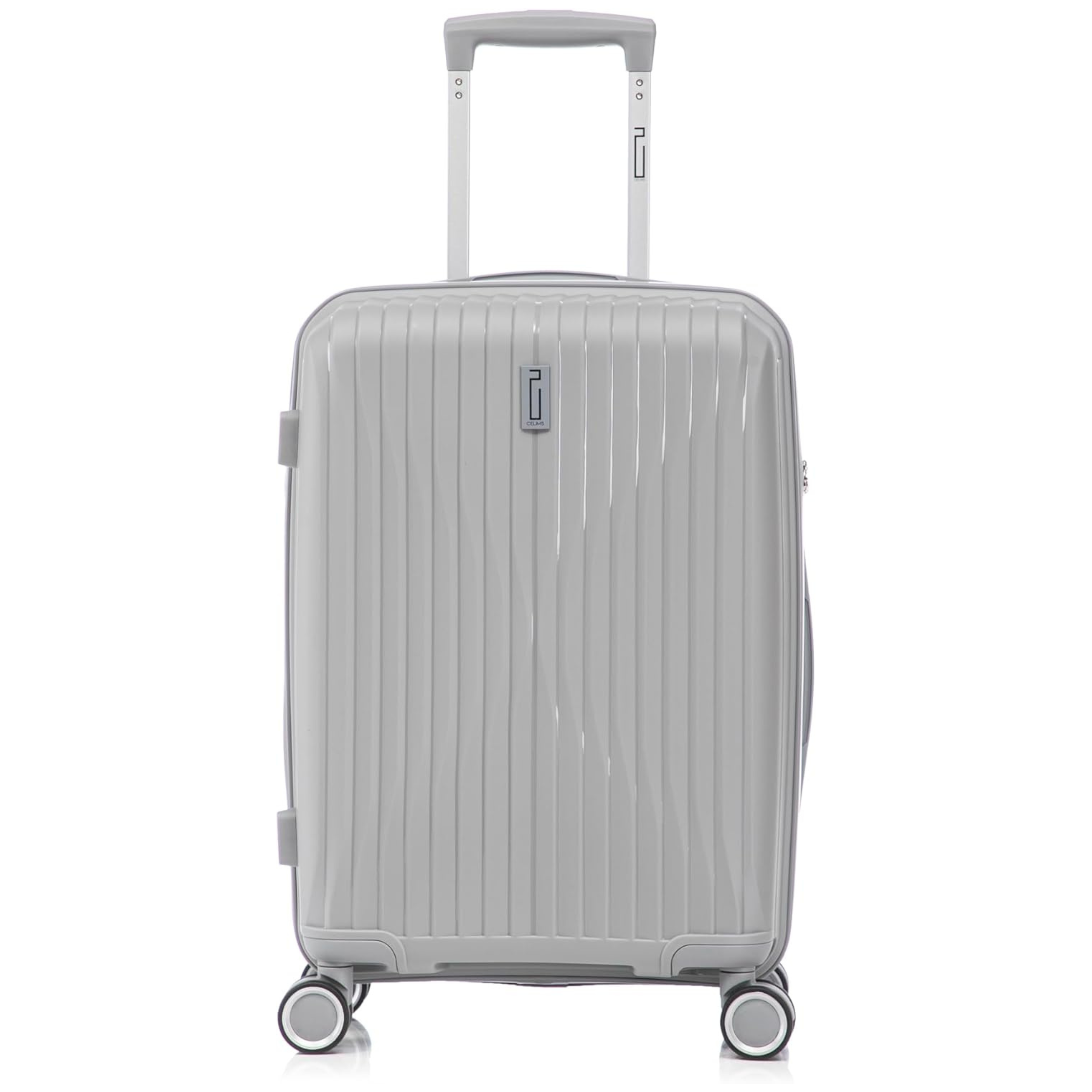 20” Carry-On Suitcase Polypropylene | Cabin Luggage | Blue