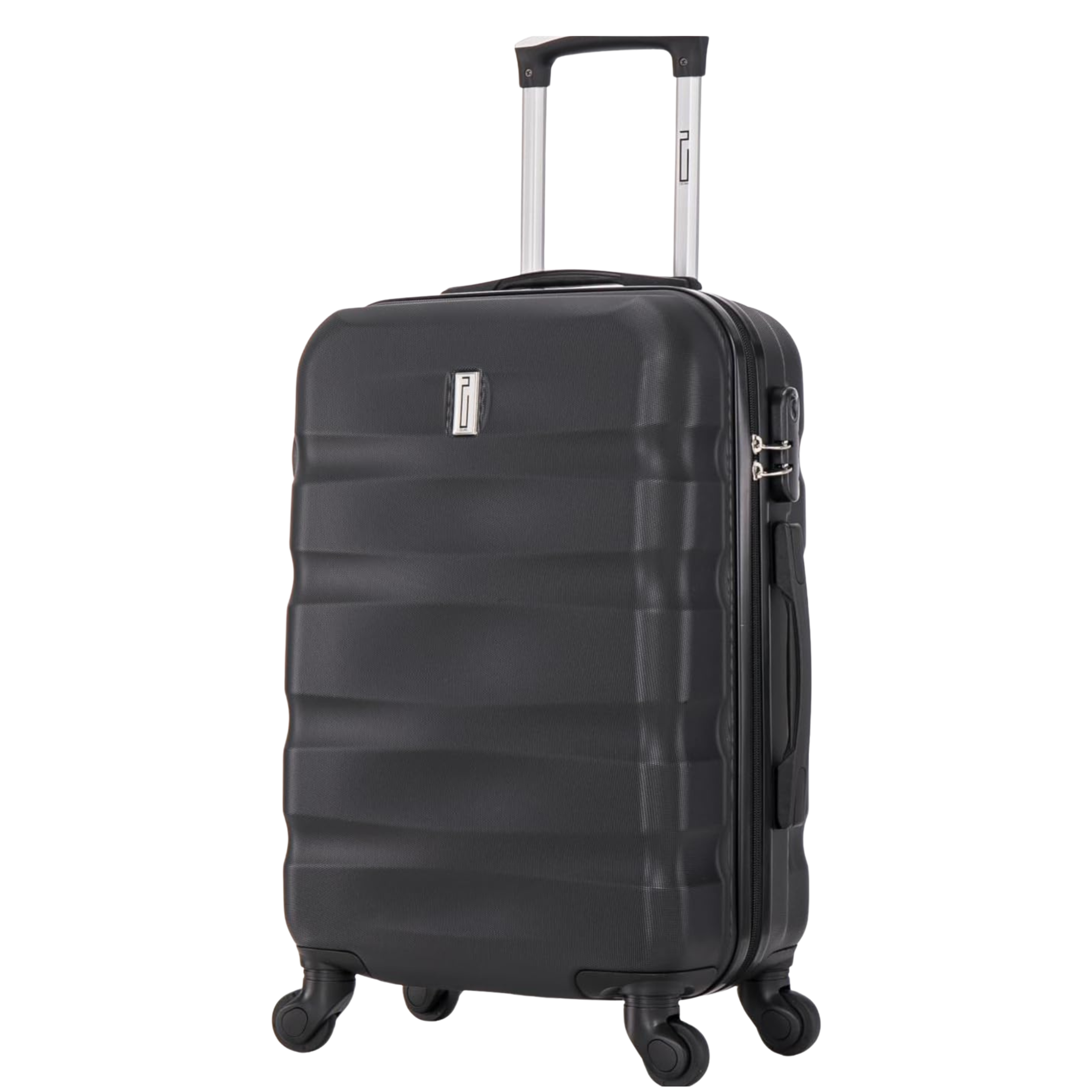 Valigia da cabina AeroWave | Bagaglio a mano | 55x35x25 | Nero