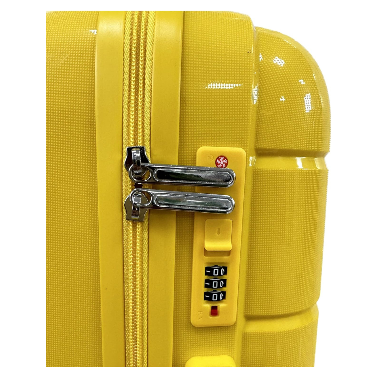 Valise Moyenne Polypropylène | Valise 20 kg | 65x40x25 | Jaune - Celims France