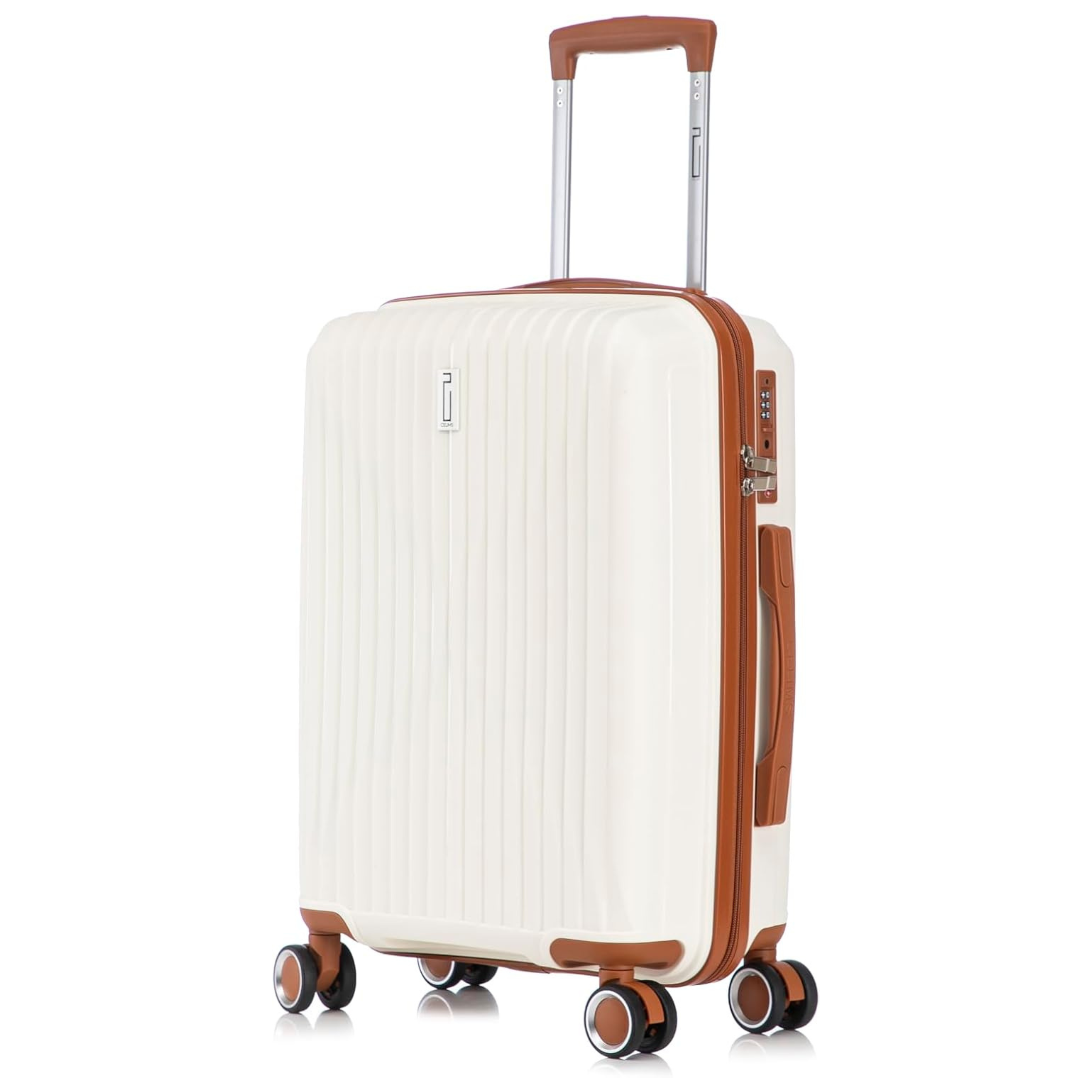 20” Carry-On Suitcase Polypropylene | Cabin Luggage | Blue