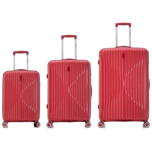 Set 3 Valises – Valise Cabine | Valise Moyenne | Valise Grande – Polypropylène