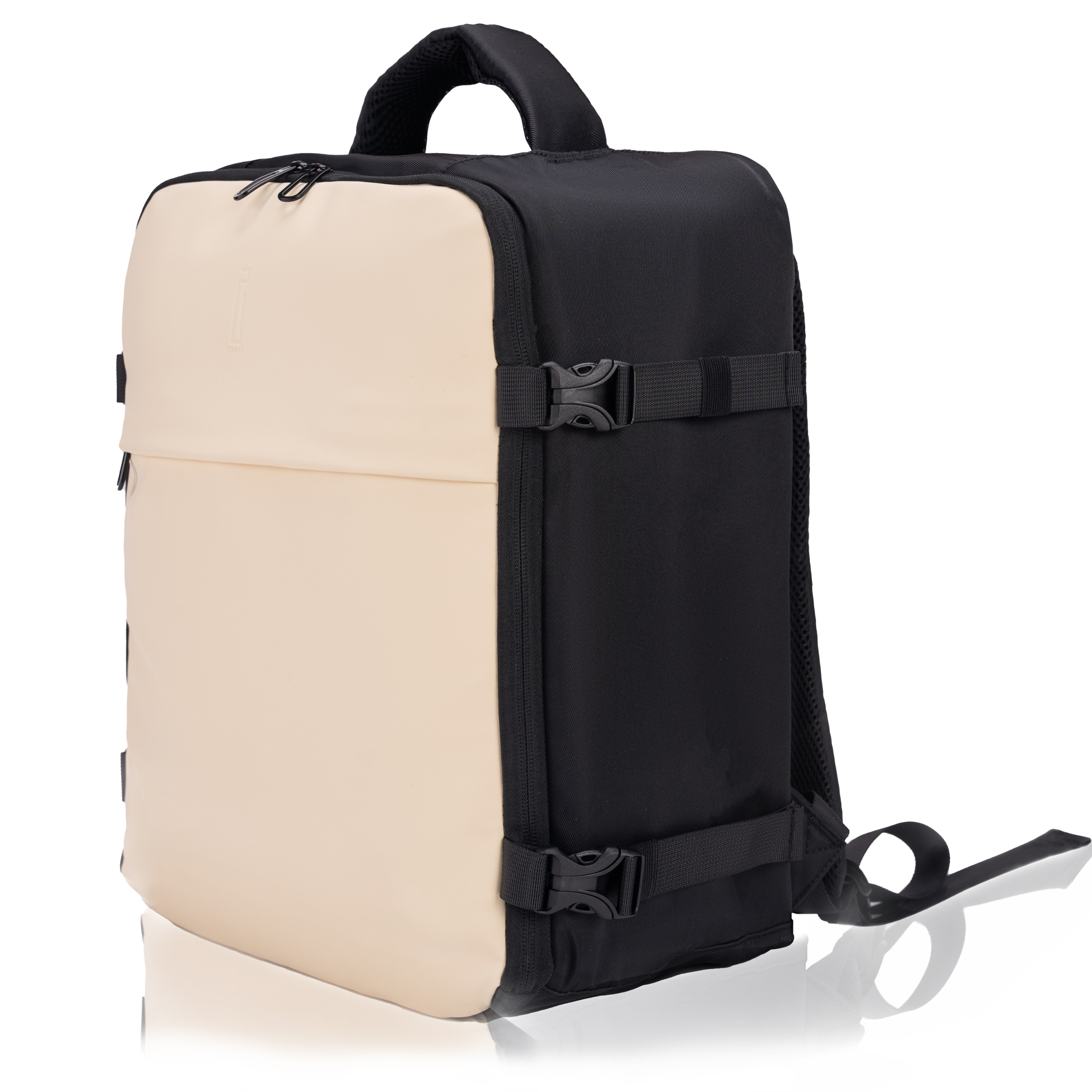 Zaino CELIMS 40x30x20 - Bagaglio a mano - Impermeabile - Nero