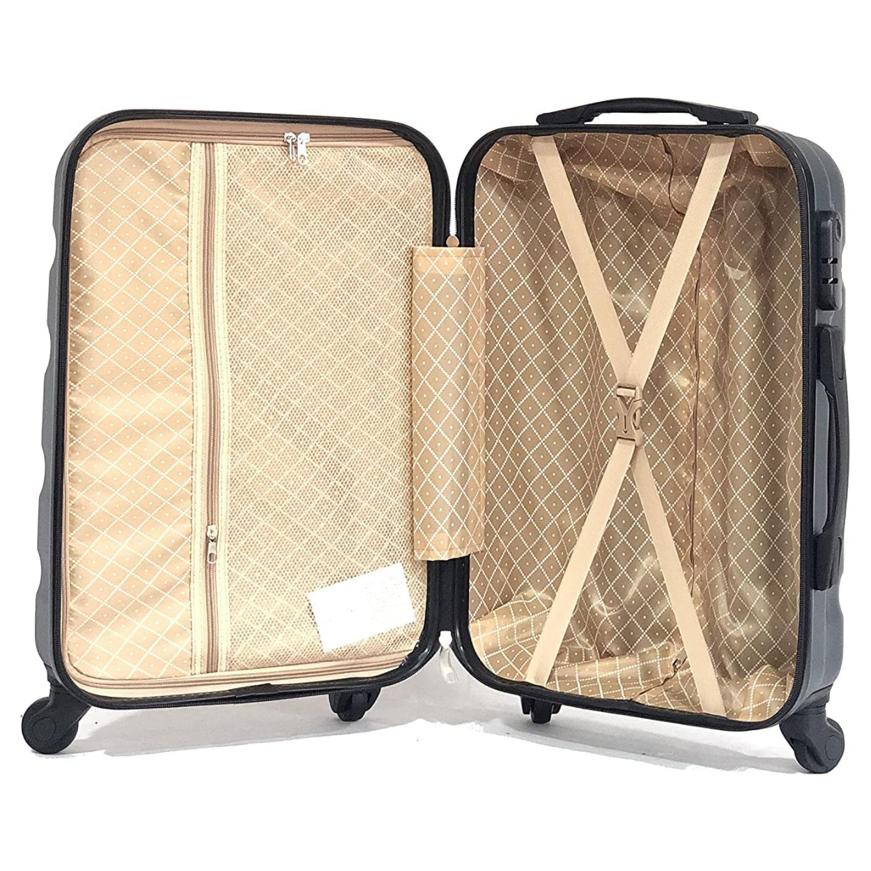 Set 5 Valises - Valise Cabine | Valise Moyenne | Valise Grande | 2x Vanity – ABS